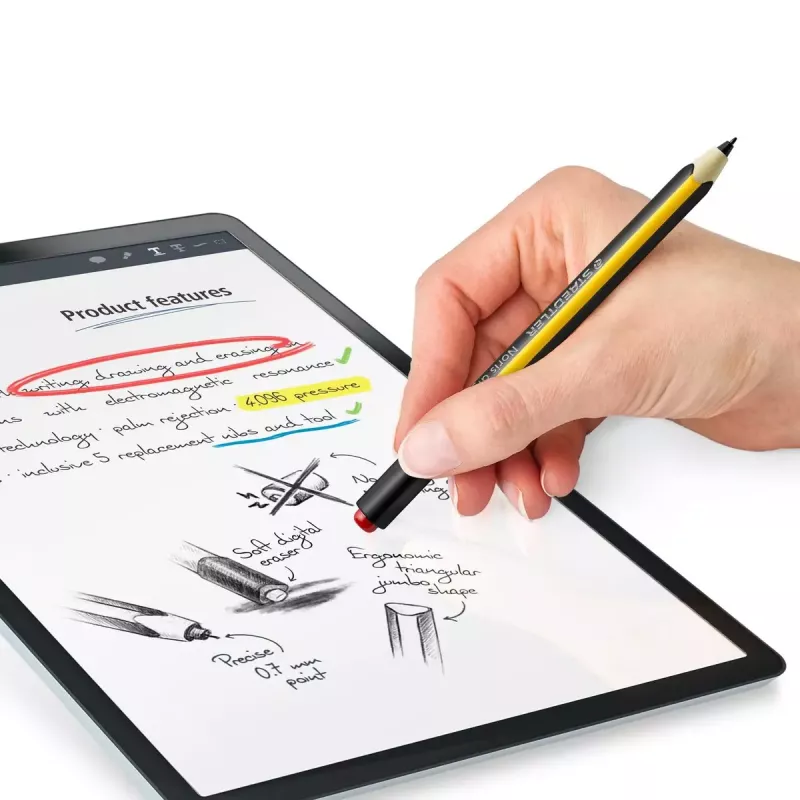 Stylus-kynä Staedtler 180J 22-1 musta keltainen
