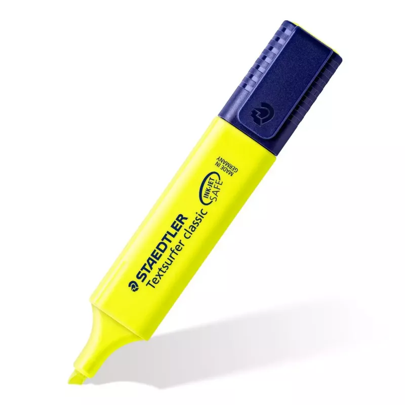 Korostuskynä Staedtler Textsurfer classic 364 kiilakärki sininen vihreä pinkki keltainen