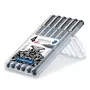 Fineliner Staedtler 308 SB6P musta 6 kpl