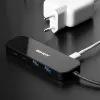 Lindy 43334 USB 3.2 Gen 1 Type-C -hubi, 4 porttia
