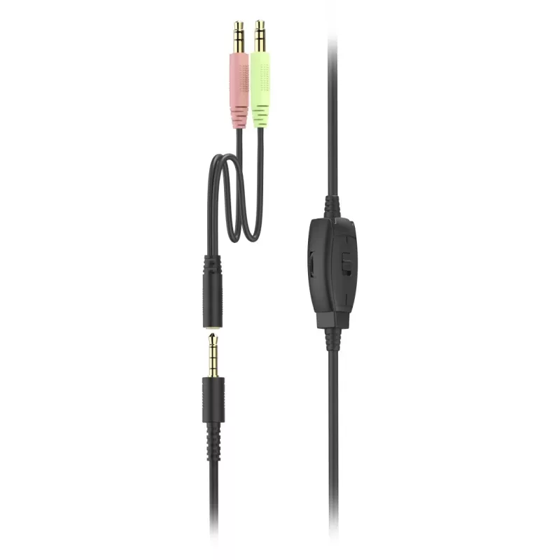 Hama HS-P350 V2 headset johdollinen panta toimisto/callcenter musta