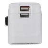 Hama World Travel Pro Light USB virtalähde universaali valkoinen