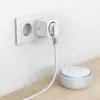 Hama Mini WiFi -älypistorasia 00176573, 16 A, 3680 W, valkoinen