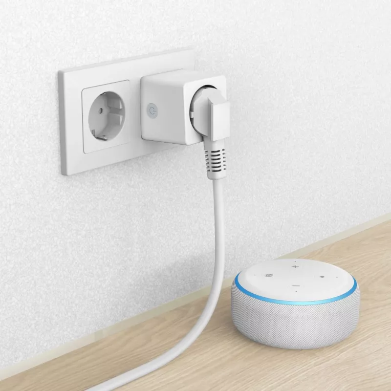 Hama Mini WiFi -älypistorasia 00176573, 16 A, 3680 W, valkoinen