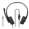 Hama HS-P150 V2 headset johdollinen panta toimisto/callcenter musta