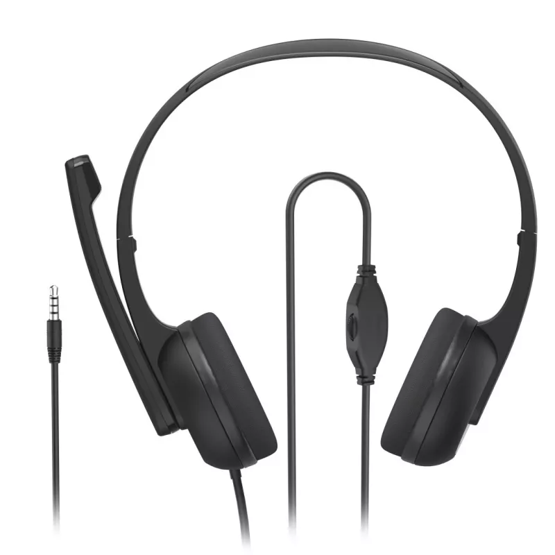 Hama HS-P150 V2 headset johdollinen panta toimisto/callcenter musta