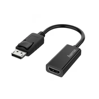 Hama 00200335 videokaapeli-adapteri DisplayPort HDMI musta