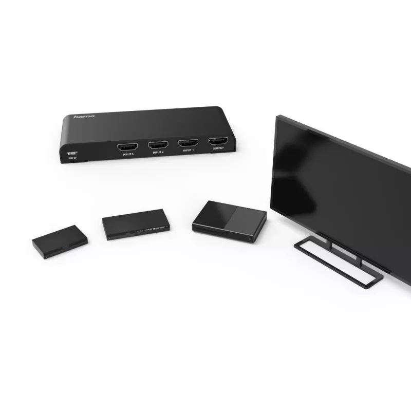 Hama 00121770 videokytkin HDMI