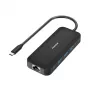 Hama 00300080 USB-keskitin USB Type-C 5000 Mbit/s musta