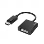 Hama 00200336 videokaapeliadapteri DisplayPort DVI-I musta
