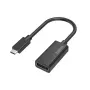Hama 00200314 videokaapeliadapteri USB Type-C DisplayPort musta