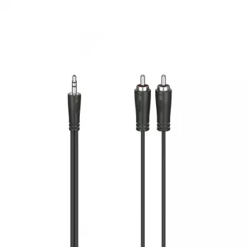 Audiokaapeli Hama 00205110 1,5 m 3,5 mm 2 x RCA musta