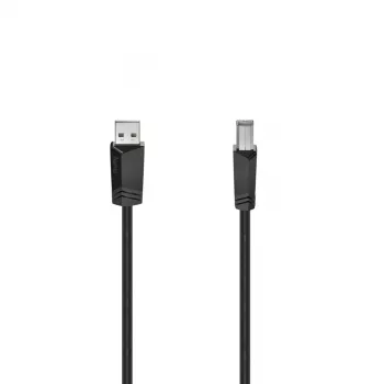Hama 00200603 USB-kaapeli USB 2.0 3 m USB A USB B musta