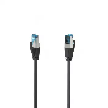 Hama 00200679 verkkokaapeli musta 0,5 m Cat6a S/FTP (S-STP)