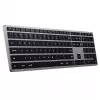 Satechi X3 Full-size (100%) Bluetooth-näppäimistö QWERTY englanti – musta/harmaa