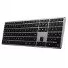 Satechi X3 Full-size (100%) Bluetooth-näppäimistö QWERTY englanti – musta/harmaa