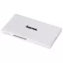 Hama USB 3.0 monikortinlukija, SD/microSD/CF/MS, valkoinen