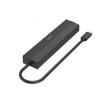 Hama 00200144 USB-keskitin USB 3.2 Gen 1 (3.1 Gen 1) Type-C 5000 Mbit/s musta