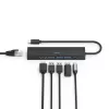 Hama 00200144 USB-keskitin USB 3.2 Gen 1 (3.1 Gen 1) Type-C 5000 Mbit/s musta