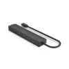 Hama 00200144 USB-keskitin USB 3.2 Gen 1 (3.1 Gen 1) Type-C 5000 Mbit/s musta