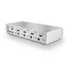 Lindy 4 portin KVM-kytkin Pro USB 2.0, DisplayPort 1.2 ja TTU