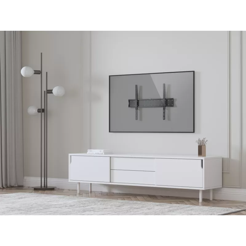 Equip kiinteä TV-seinäteline ohut 37