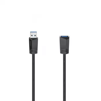 Hama 00200628 USB-kaapeli 1,5 m USB A musta