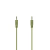 Hama Flexi-ohut audiokaapeli 0,75 m 3,5 mm vihreä uros-uros