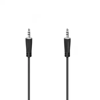 Audiokaapeli Hama 00205287 0,5 m 3,5 mm uros-uros musta