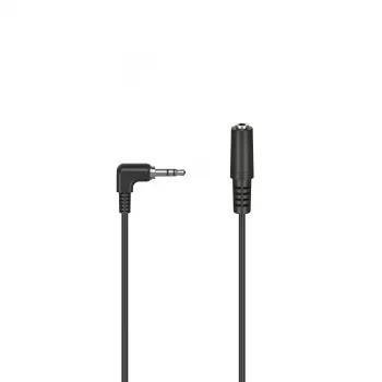 Audiokaapeli Hama 00205197 0,2m 2,5mm uros - 3,5mm naaras musta