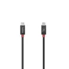 Hama 00200779 USB-kaapeli USB4 Gen 3x2 1 m USB C musta