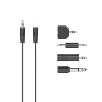 Audiokaapeli Hama 00205122 2,5 m 3,5 mm uros-uros musta
