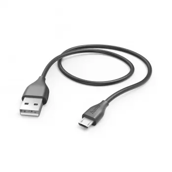 Hama 00201586 USB-kaapeli USB 2.0 1,5 m Micro-USB A USB A musta