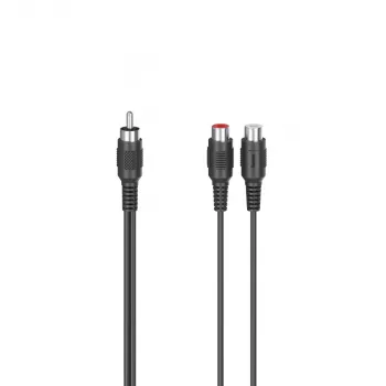 Hama 00205183 audiokaapeli RCA 2 x RCA musta