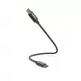 Hama 00201604 USB-kaapeli USB 2.0 0,2 m USB-C musta