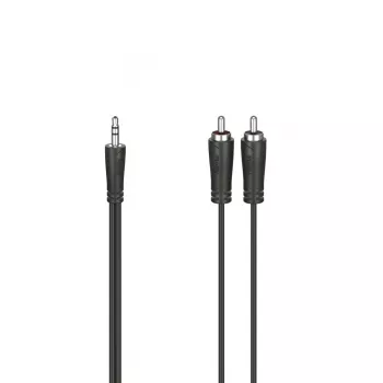 Hama 00205111 audiokaapeli 3 m 3,5 mm 2 x RCA musta