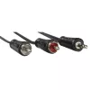 Hama 00205111 audiokaapeli 3 m 3,5 mm 2 x RCA musta