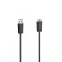 Hama 00200627 USB-kaapeli 1,5 m Micro-USB A USB A musta