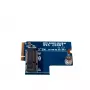 Shuttle sovitinlevy yhdelle WLAN-kortille Edge-PC-tietokoneille EN01J3/EN01J4 liitäntäkortit/sovittimet sisäinen M.2