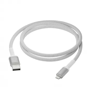 USB-A - Lightning -kaapeli dbramante re-charge Pro BRD kaapeli 1,2 m, valkoinen