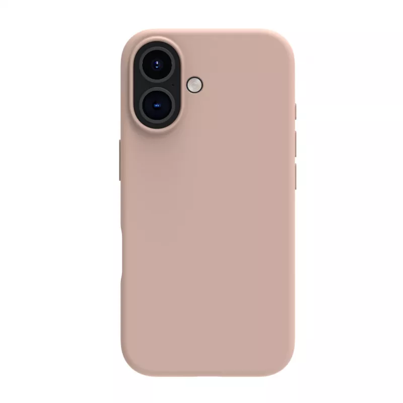 dbramante1928 Monaco MagSafe MO61PISA6314 takakansi Apple iPhone 16 -puhelimelle, silikoni/muovi, Pink Sand