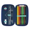Herlitz TriCase Dip Dye 31 kpl sininen turkoosi polyesteri 190x115x70 mm