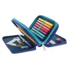 Herlitz TriCase Dip Dye 31 kpl sininen turkoosi polyesteri 190x115x70 mm