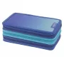 Herlitz TriCase Dip Dye 31 kpl sininen turkoosi polyesteri 190x115x70 mm