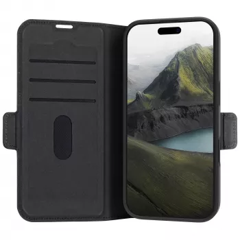dbramante1928 Oslo Pro - iPhone 16 Pro - musta, folio, Apple, iPhone 16 Pro, 16 cm (6.3 inch), musta