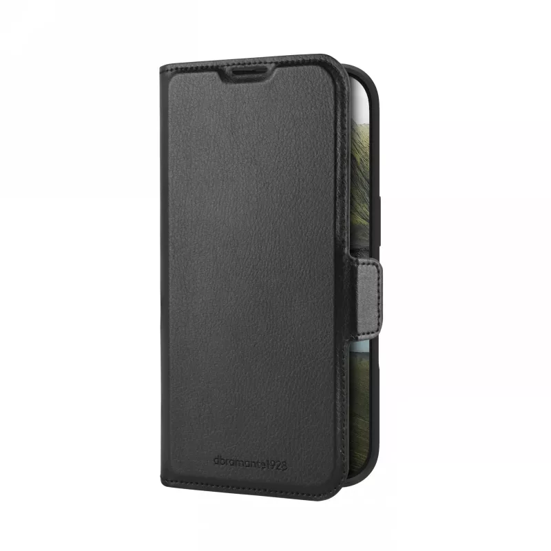 dbramante1928 Oslo Pro - iPhone 16 Pro - musta, folio, Apple, iPhone 16 Pro, 16 cm (6.3 inch), musta