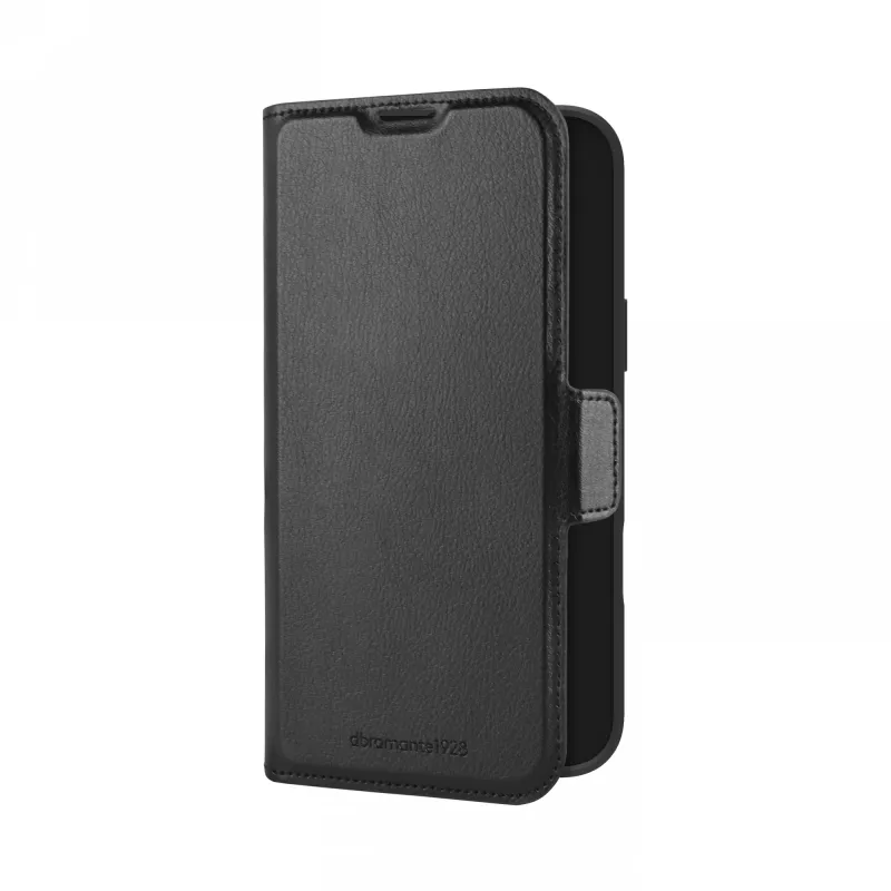 dbramante1928 Oslo Pro - iPhone 16 ProMax - musta, folio, Apple, iPhone 16 ProMax, 17,5 cm (6,9