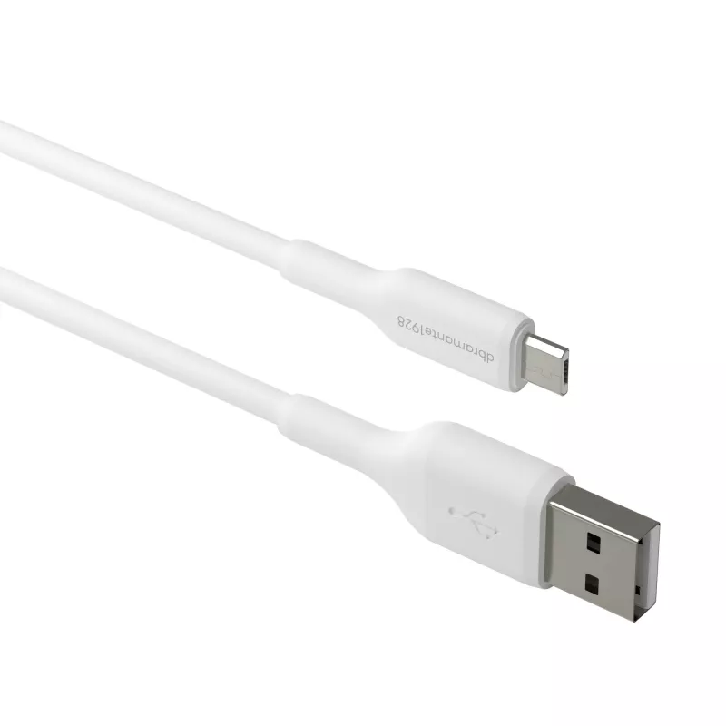 dbramante1928 re-charge – kaapeli 1 m USB-A – Micro-USB – W, 1 m, USB A, Micro-USB A, USB 2.0, 0,48 Gbit/s, valkoinen