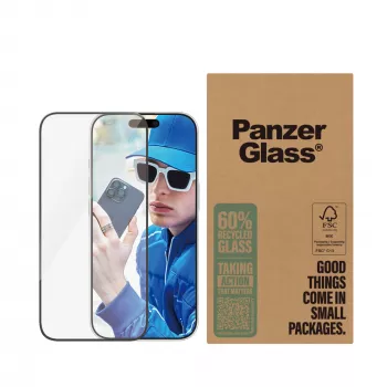 PanzerGlass ® näytönsuojakalvo iPhone 16 Pro | Ultra-Wide Fit | BULK