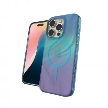 ZAGG Cases Milan Snap Apple iPhone 16 Pro Deep Aurora, kotelo, Apple, iPhone 16 Pro, 16 cm (6.3 inch), sininen, violetti